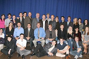 Photo Op - The Farnsworth Invention press event - entire company