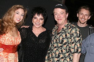 Photo Op - Liza Minnelli at Curtains - Lorin Latarro - Liza Minnelli - Edward Hibbert - Jason Danieley