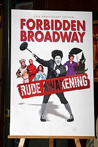 Photo Op - Chita Rivera at Forbidden Broadway - Rude Awakening poster