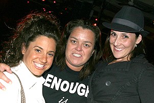 Photo Op - Rosie O'Donnell at Margaret Cho's The Sensuous Woman - Marissa Jaret Winokur - Rosie O'Donnell - Ricki Lake