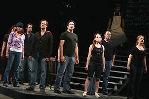 Photo Op - Frankenstein rehearsal - chorus