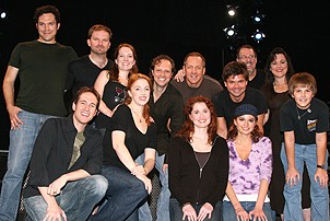 Photo Op - Frankenstein rehearsal - full company