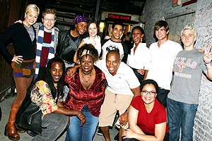 Photo Op - Gossip Girl at Rent - Rent cast w/Gossip Girl cast members