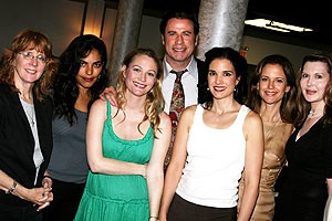 Travolta at Dorothy Hale - Pamela Hall  - Sarita Choudhury -  Sarah Wynter - John Travolta -  Laura Koffman - Kelly Preston - Myra Bairstow