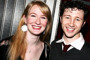 Photo Op - None of the Above opening - Halley Feiffer - Adam Green