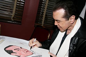 Photo Op - Chazz Palminteri at Sardi's - Chazz Palminteri - signs