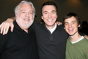 Photo Op - Grinch rehearsal 2007 - Ed Dixon - Patrick Page - Rusty Ross