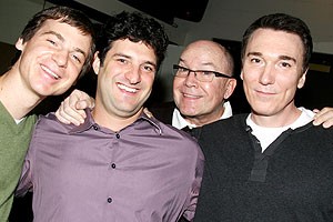 Photo Op - Grinch rehearsal 2007 - Rusty Ross - Matt August - Jack O'Brien - Patrick Page