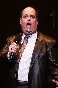 Photo Op - Only Make Believe 2007 - Brad Oscar onstage