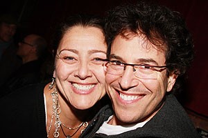 Photo op - Trumpery opening - Camryn Manheim - Michael Mayer