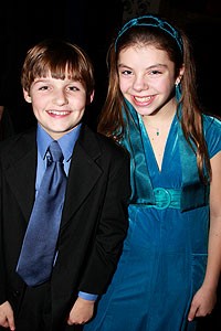 Photo op - Trumpery opening - John Tartaglia - Paris Rose Yates