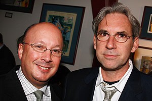 Photo op - Trumpery opening - Andrew Hamingson - David Esbjornson