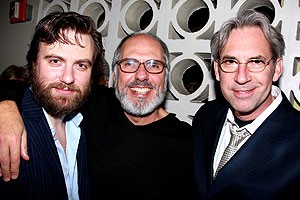 Photo op - Trumpery opening - Manoel Felciano - Michael Cristofer - David Esbjornson