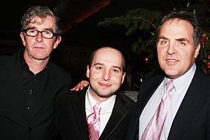 Photo Op - Doris to Darlene opening - Les Waters - Jordan Harrison - Tim Sanford