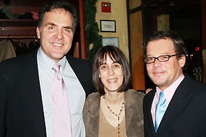 Photo Op - Doris to Darlene opening - Tim Sanford - Leslie Marcus - Billy Russo