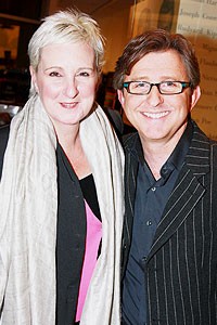 Photo Op - Thomas Schumacher book signing - Lauren Flanagan - Thomas Schumacher 