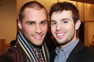 Photo Op - Thomas Schumacher book signing - Josh Strickland - Dusty Bennett