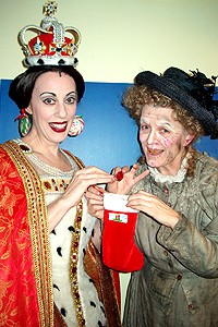 Photo Op - Holidays at Mary Poppins - Ruth Gottschall - Cass Morgan