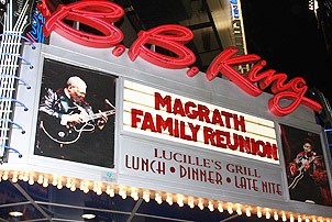 Crimes of the Heart Opening - BB King sign