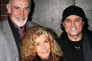 Sean Connery at Homecoming - Sean Connery - wife Micheline Roquebrune - Ian McShane