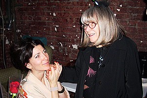Julie Harris at Homecoming - Julie Harris - Eve Best (talking)