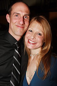 From Up Here opening - Joel Van Liew - Arija Bareikis