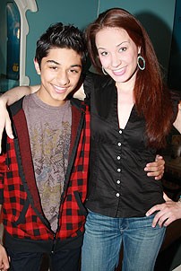 Mark Indelicato Visits Little Mermaid - Mark Indelicato - Sierra Boggess