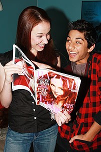 Mark Indelicato Visits Little Mermaid - Sierra Boggess - Mark Indelicato 