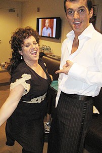 Marissa Jaret Winokur on Regis and Kelly - Tony Dovolani - Marissa Jaret Winokur 