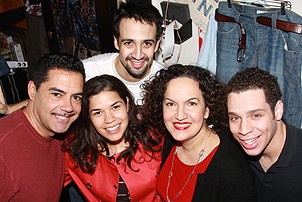 America Ferrera at In the Heights - America Ferrera - Carlos Gomez - Lin-Manuel Miranda - Olga Merediz - Robin de Jesus