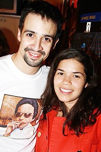 America Ferrera at In the Heights - Lin-Manuel Miranda - America Ferrera