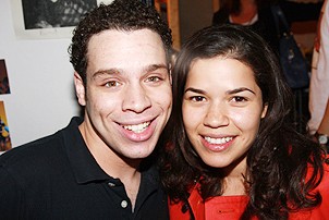 America Ferrera at In the Heights - America Ferrera - Robin de Jesus