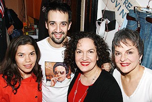 America Ferrera at In the Heights - Olga Merediz - Priscilla Lopez - Lin-Manuel Miranda - America Ferrera