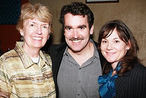 Port Authority Opening - Brian D'Arcy James - wife Jennifer Prescott - mom
