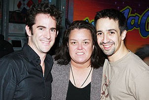Rosie O'Donnell at In the Heights - Andy Blankenbuehler - Lin-Manuel Miranda - Rosie O'Donnell