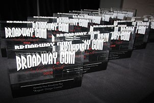 2008 Broadway.com Audience Awards - awards