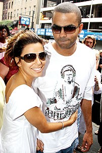 Eva Longoria at A Chorus Line - Eva Longoria Parker - Tony Parker 