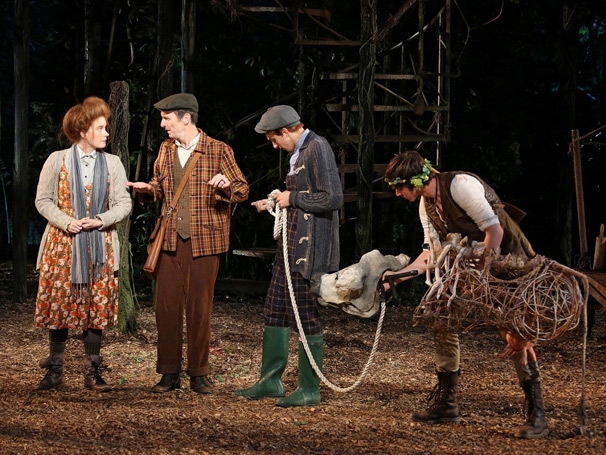 Show Photos - Into the Woods - Amy Adams - Denis O'Hare - Gideon Glick - Johnny Newcomb