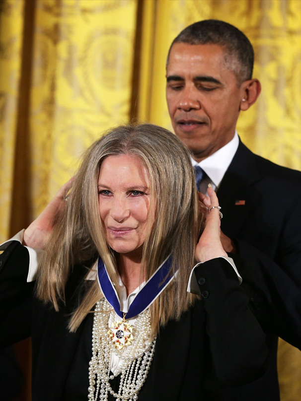 Hot Shots - 11/25/15 - Barack Obama - Barbra Streisand