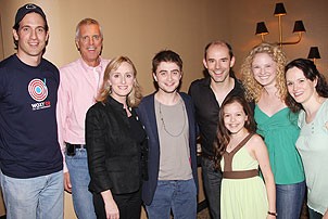 Daniel Radcliffe at Sunday in the Park with George - Steve Wilson - Ken Billington - Jenna Russell - Daniel Radcliffe - Daniel Evans - Kelsey Fowler - Hayley Podschun - Stacie Morgan Lewis