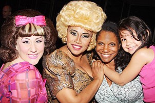 Chris Rock Visits Hairspray - Marissa Perry - Jenifer Lewis - Audra McDonald - Zoe Donovan