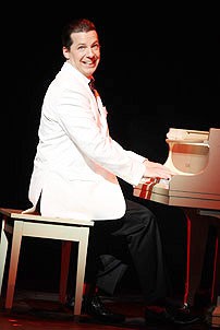 Damn Yankees Rehearsal - Sean Hayes (piano)