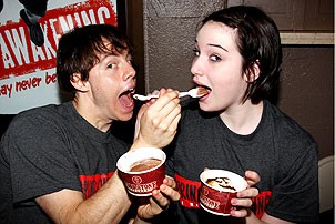 Spring Awakening Operation Backpack - Blake Bashoff - Emma Hunton (ice cream)