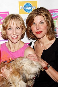Broadway Barks 2008 - Cheyenne Jackson - Charlotte D'Amboise - Christine Baranski