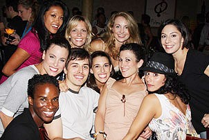 Mario Lopez Portrait at Tony Di Napoli - dancers