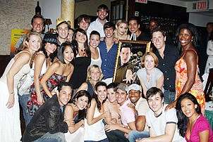 Mario Lopez Portrait at Tony Di Napoli - cast