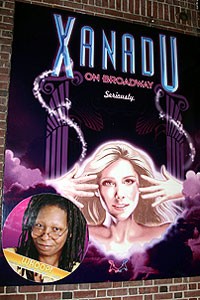Whoopi Goldberg in Xanadu - poster