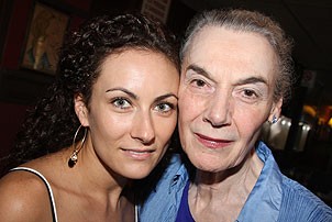 Boyd Gaines Caricature at Sardi's - Laura Benanti - Marian Seldes