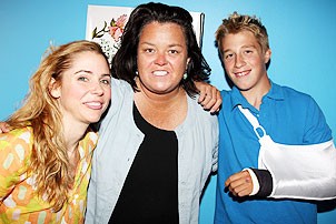 Rosie O'Donnell at Xanadu - Rosie O'Donnell - son Parker - Kerry Butler