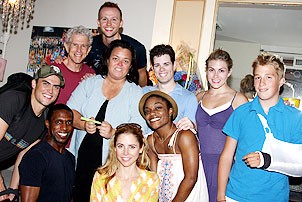 Rosie O'Donnell at Xanadu - Rosie O'Donnell - son Parker - cast